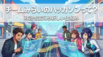 チームみらいのハッカソンって？政治を変える新しい仕組みとは
