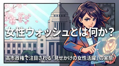 女性ウォッシュとは何か？高市政権で注目される「見せかけの女性活躍」の実態