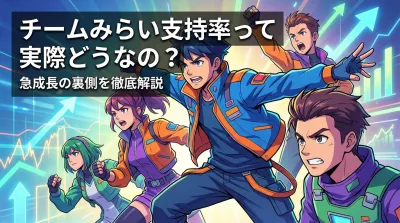 チームみらい支持率って実際どうなの？急成長の裏側を徹底解説