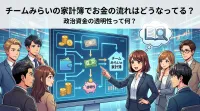 チームみらいの家計簿でお金の流れはどうなってる？政治資金の透明性って何？
