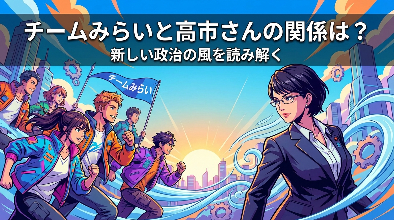 チームみらいと高市さんの関係は？新しい政治の風を読み解く