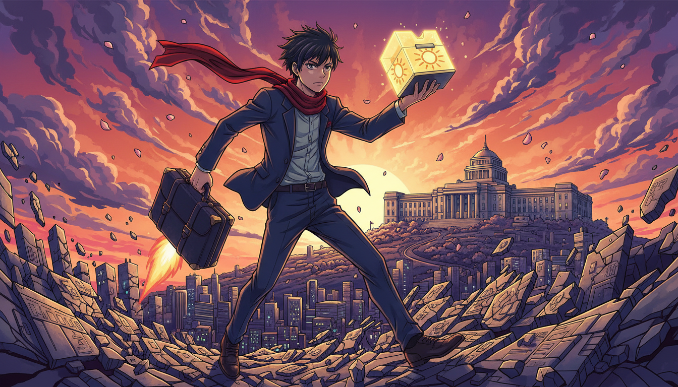 みねしまさんは、金融エリートから政治の世界へ飛び込んだ挑戦者