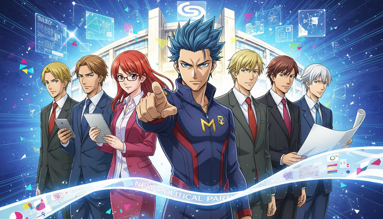 チームみらいはサピックス出身者が中心の新しい政党