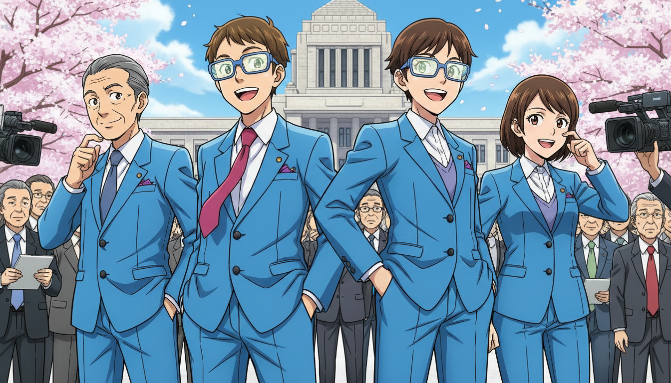 チームみらいのスーツ姿、何が問題だったの？