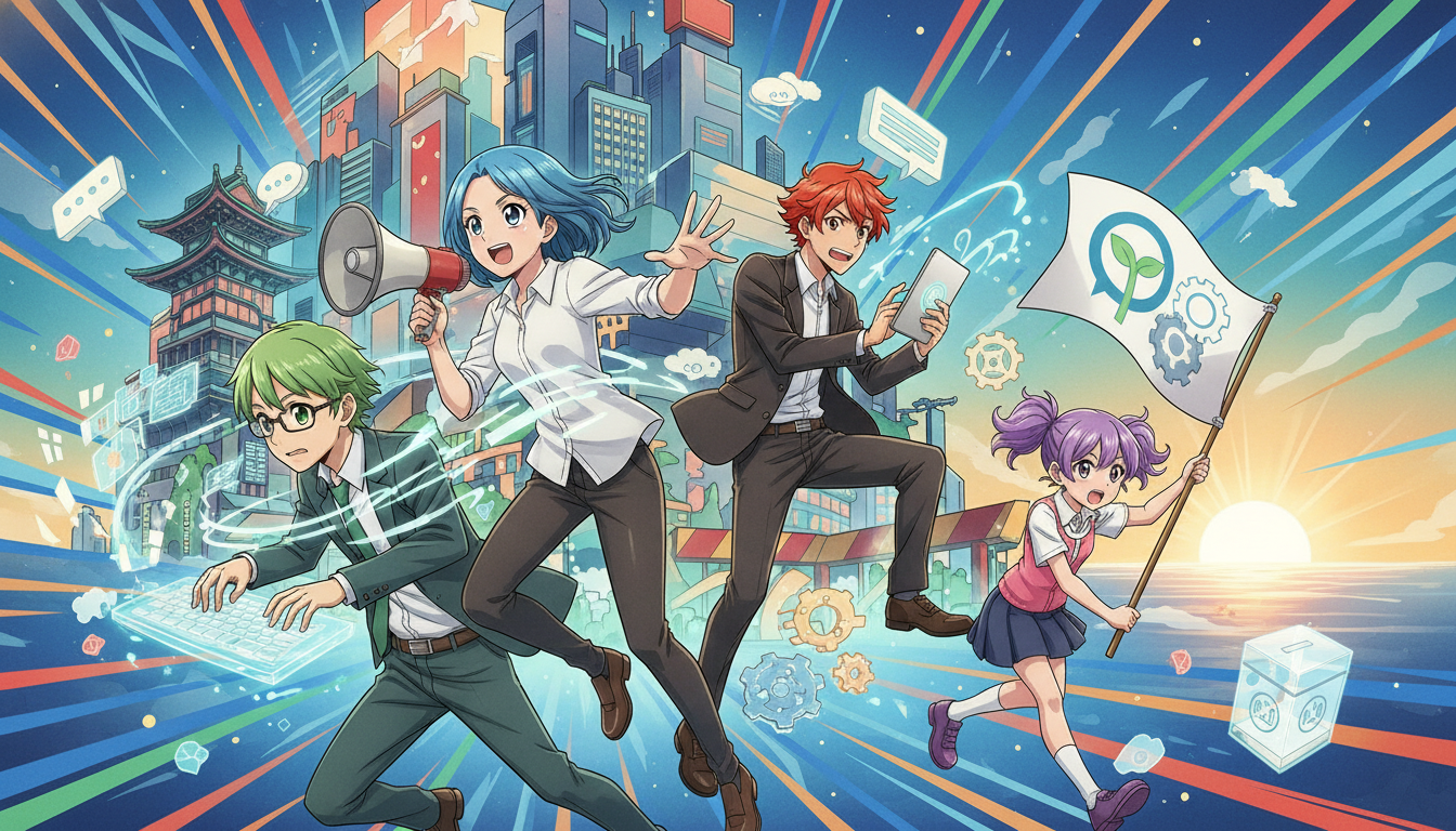 チームみらいは通年で候補者を募集している新しいスタイルの政党